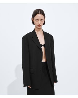 Bottega Veneta Rock Aus Baumwollgabardine - Schwarz