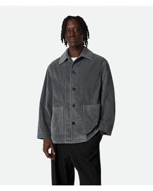 Bottega Veneta Cordjacke - Grau