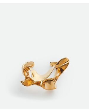 Bottega Veneta Anemone Cuff Bracelet - Metallic