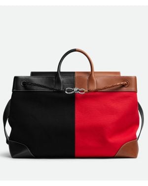 Bottega Veneta Large Andiamo Voyager - Red