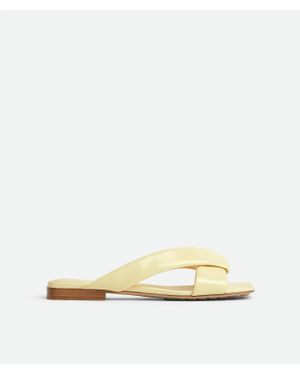 Bottega Veneta Riva Flat Mule - Metallic