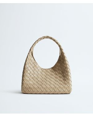Bottega Veneta Campana Small Shoulder Bag - White