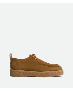 Bottega Veneta BOTTEGA VENETA Black Lug Lace Up Derby Shoes