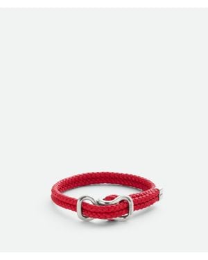 Bottega Veneta Leather Armband - Rot