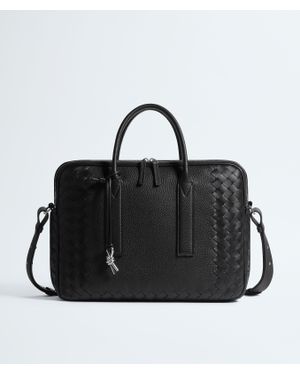 Bottega Veneta Getaway Aktentasche - Schwarz