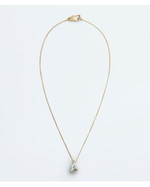 Bottega Veneta Drop Pendant Necklace - Blue