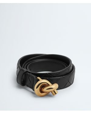 Bottega Veneta Knot Belt - Black