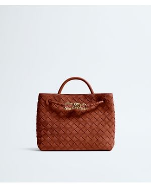 Bottega Veneta Small Andiamo - Brown