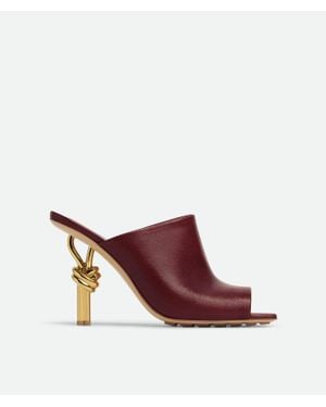 Bottega Veneta Knot Mule - Purple