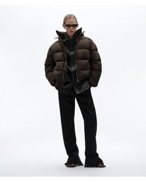 Bottega Veneta Cotton And Nylon Twill Puffer Jacket - Black