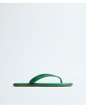 Bottega Veneta Sampieri Thong - Green