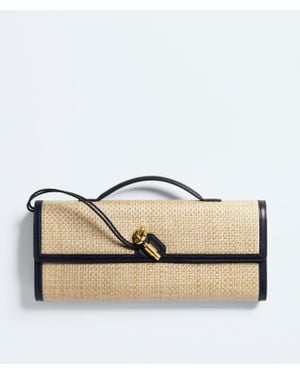 Bottega Veneta Andiamo Clutch - Brown