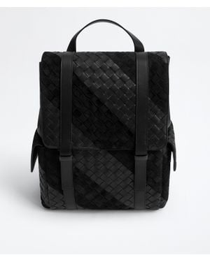 Bottega Veneta Intrecciato Back To School Backpack - Black