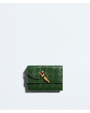 Bottega Veneta Andiamo Zipped Card Case - Green