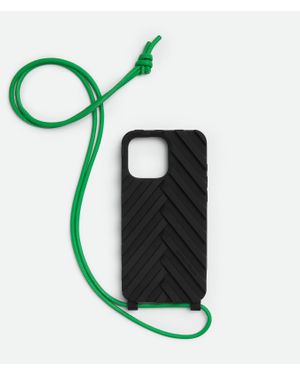 Bottega Veneta Iphone 15 Pro Max Case With Strap in Pink | Lyst UK