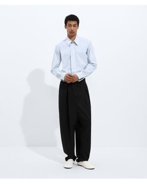 Bottega Veneta Light Wool Trousers - White