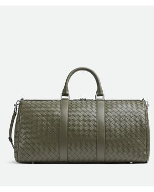 Bottega Veneta Intrecciato Reisetasche - Grün