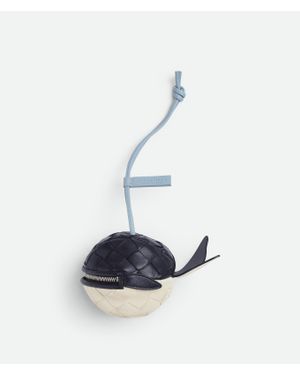 Bottega Veneta Whale Zipped Coin Purse - Blue