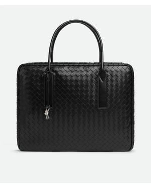 Bottega Veneta Großer Getaway Weekender - Schwarz