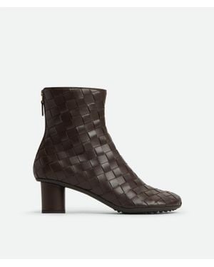 Bottega Veneta "Atomic" Ankle Boots - Brown