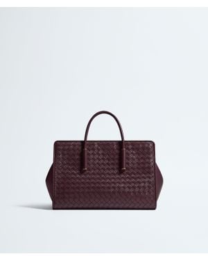 Bottega Veneta Kleine Barbara Tote Bag - Lila