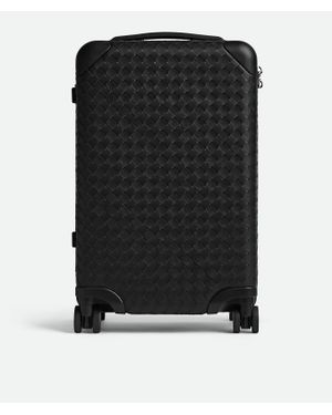 Bottega Veneta Odyssey Intrecciato Cabin Suitcase - Black