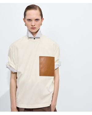 Bottega Veneta Cotton Jersey T-Shirt - White