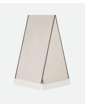Bottega Veneta Cashmere Scarf - Natural