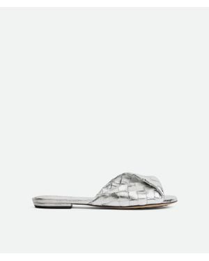 Bottega Veneta Blink Flat Mule - White