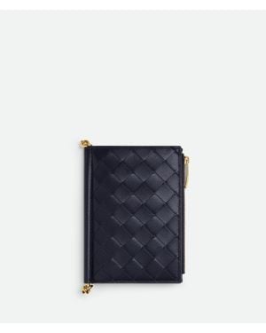 Bottega Veneta Solstice Medium Bi-Fold Wallet - Blue
