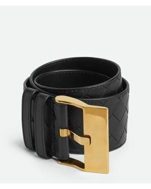 Bottega Veneta Watch Large Belt - Black