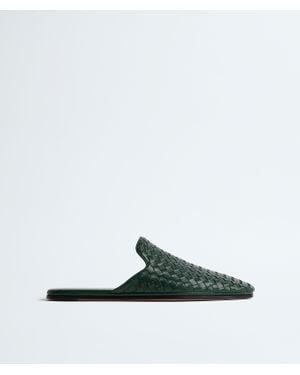 Bottega Veneta Palazzo Slipper - Grün