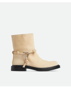 Bottega Veneta James Ankle Boot - Natural