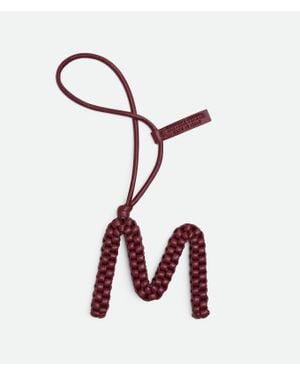 Bottega Veneta Letter M Charm - Red