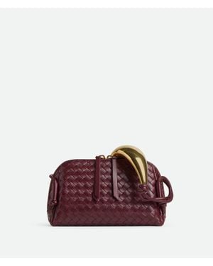 Bottega Veneta Concert Pouch Mit Henkel - Lila
