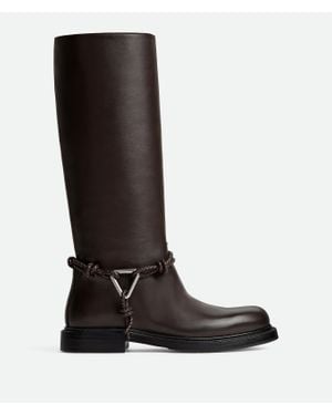 Bottega Veneta James Knee High Boot - Black