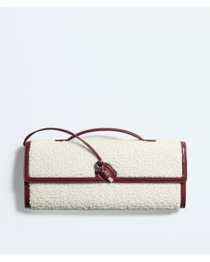 Bottega Veneta Andiamo Clutch - White