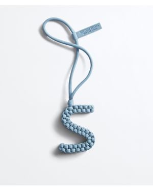 Bottega Veneta Buchstabe S-Charm - Blau