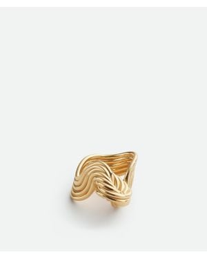 Bottega Veneta Slice Ring - Metallic