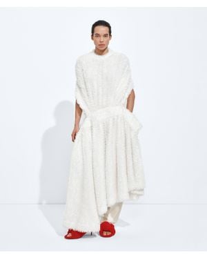 Bottega Veneta Fluid Silk Viscose Top - White