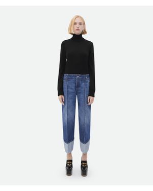 Bottega Veneta Jeans Cropped - Blue