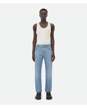 Bottega Veneta Vintage Straight Denim - Blue