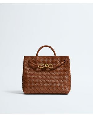 Bottega Veneta Kleine Andiamo - Braun