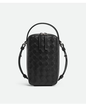 Bottega Veneta Pochette Pour Téléphone Getaway - Noir