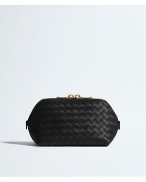 Bottega Veneta Kleine Kosmetiktasche - Schwarz