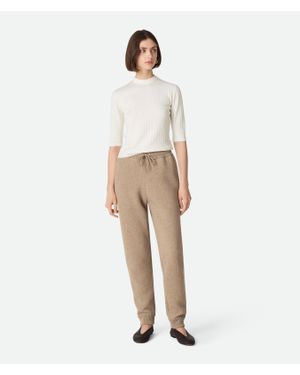 Bottega Veneta Cashmere Trousers - White