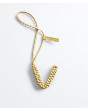 Bottega Veneta Letter V Charm - Metallic