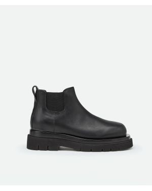Bottega Veneta Lug Chelsea Ankle Boot - Black