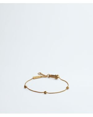 Bottega Veneta Knot Bracelet - White