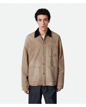Bottega Veneta Denim Jacket - Natural